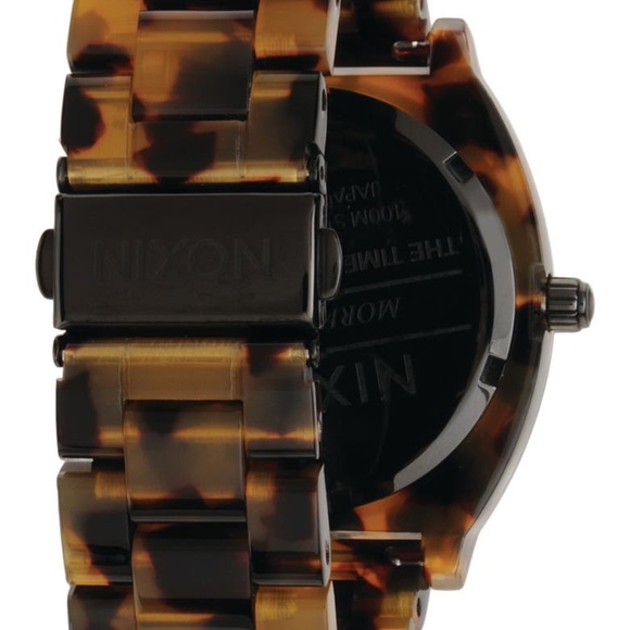 NIXON NWOT The Time Teller Acetate Bracelet Watch, 40mm